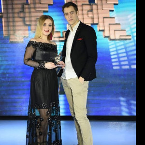 Співачка AnnaBelle та співак Орест Масник 