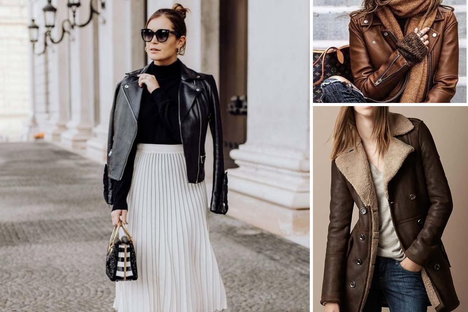 Шкіряна куртка, дублянка фото