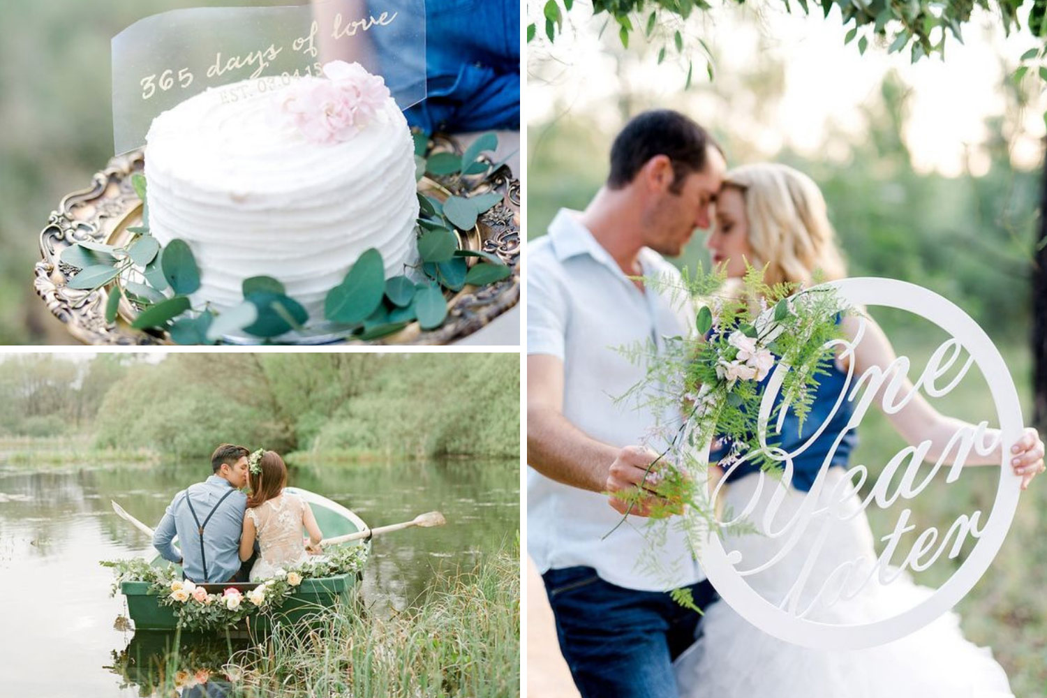 фото празднования первой годовщины свадьбы