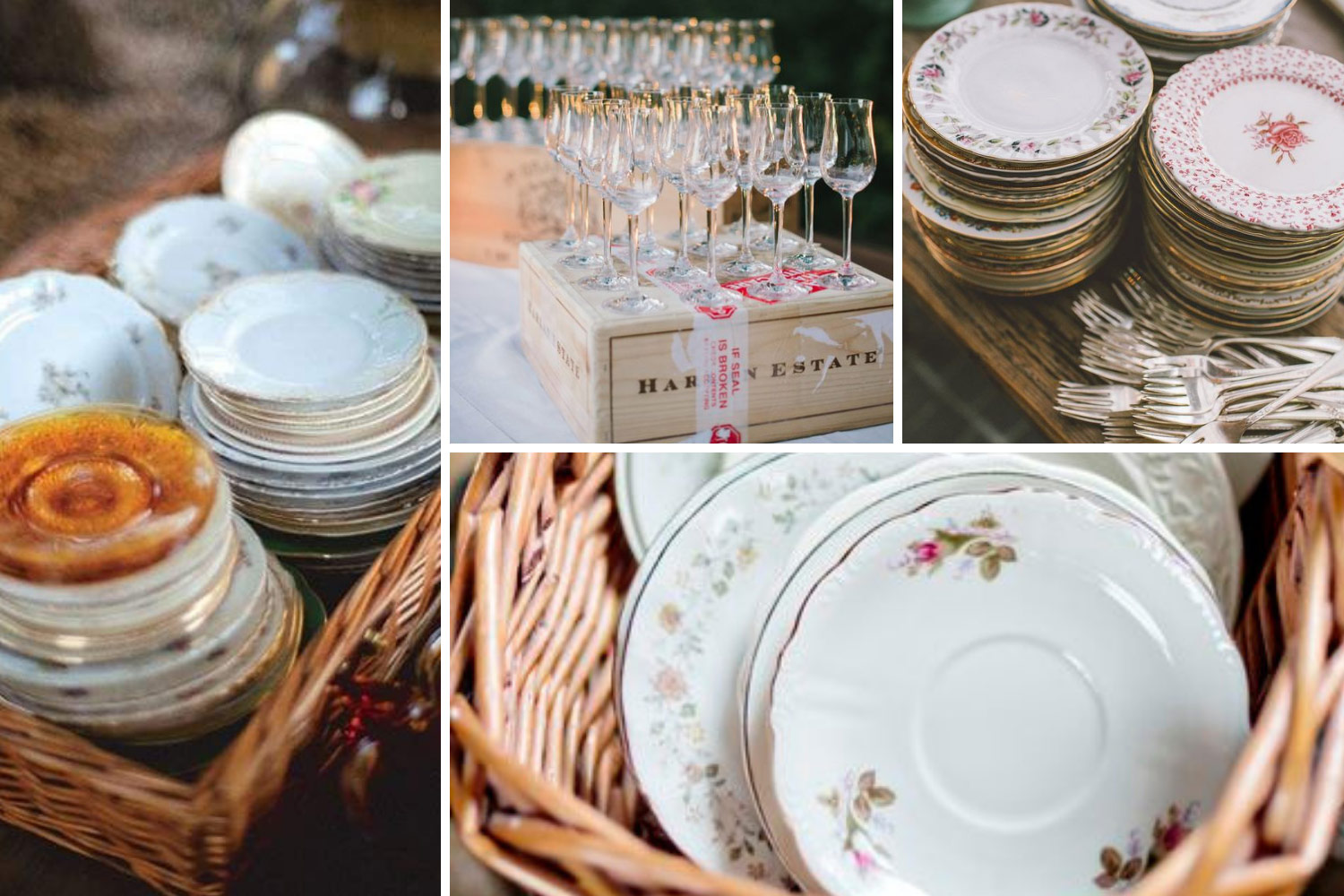 посуд на фуршет