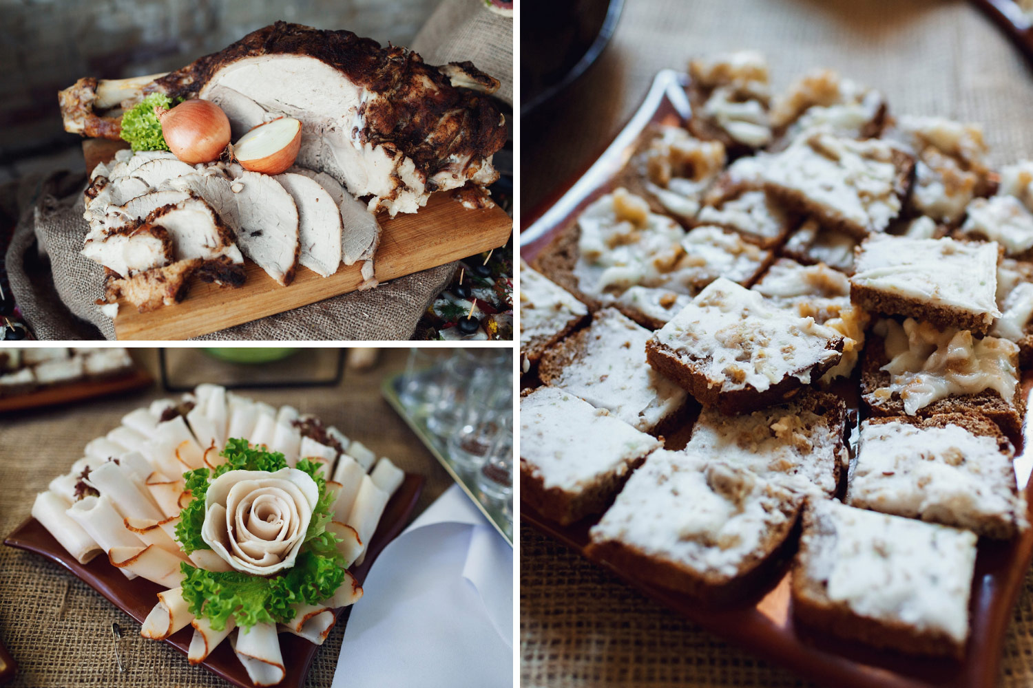 Козацький стіл на весілля