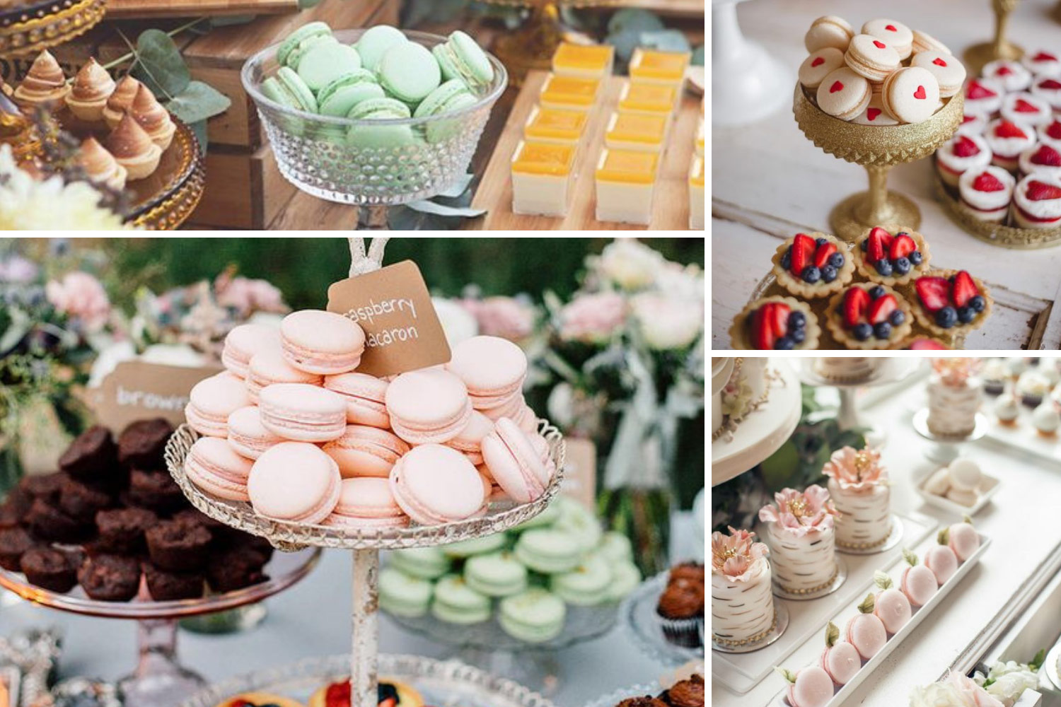 Солодкий фуршетний стіл на весілля