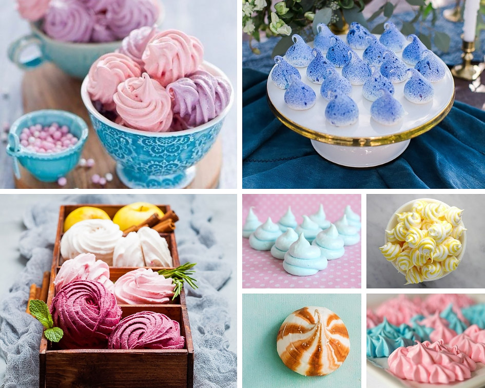 меренги безе на свадьбу