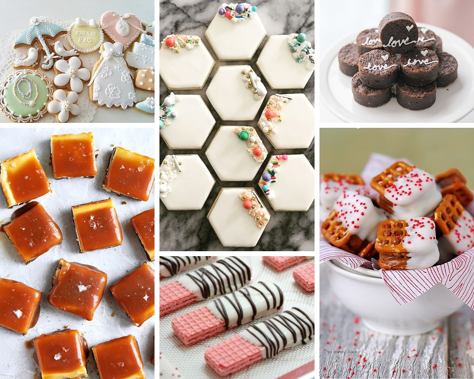 печенье для свадебного кенди бара