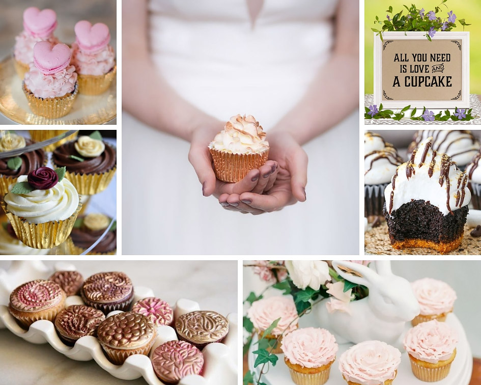 свадебные капкейки 