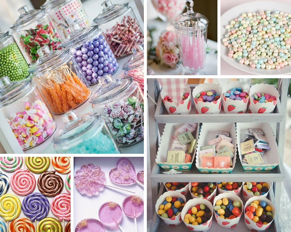 свадебный сладкий стол