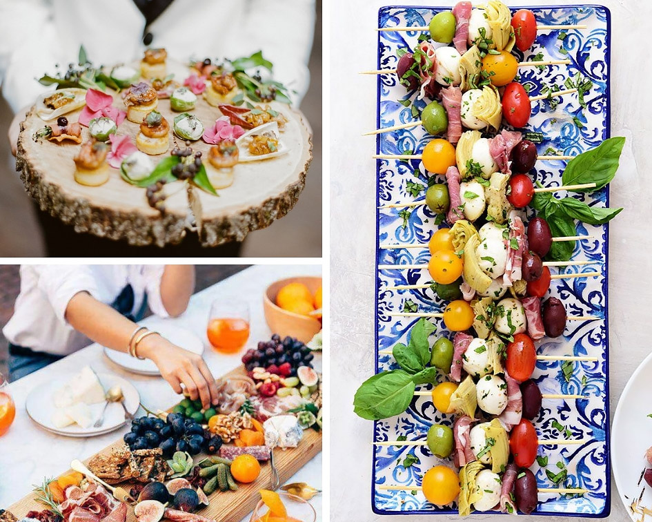 антипасто на свадьбе