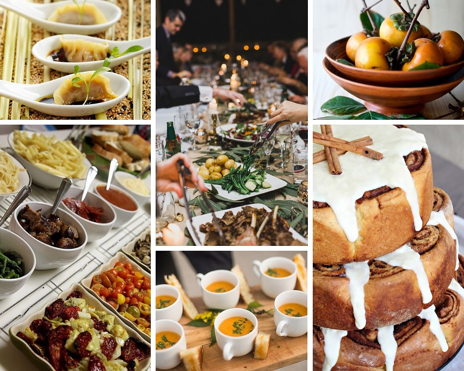 домашня кухня на весіллі