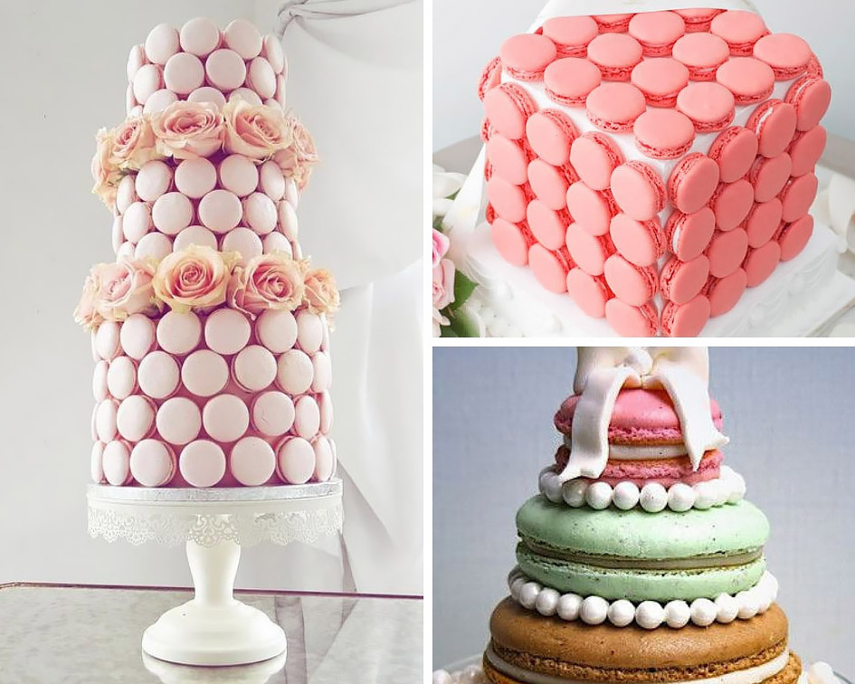 торт из макаронс фото