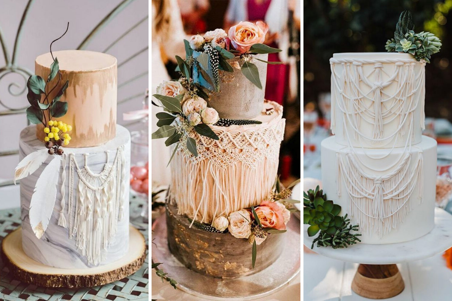 Торт свадебный с нестандартным декором