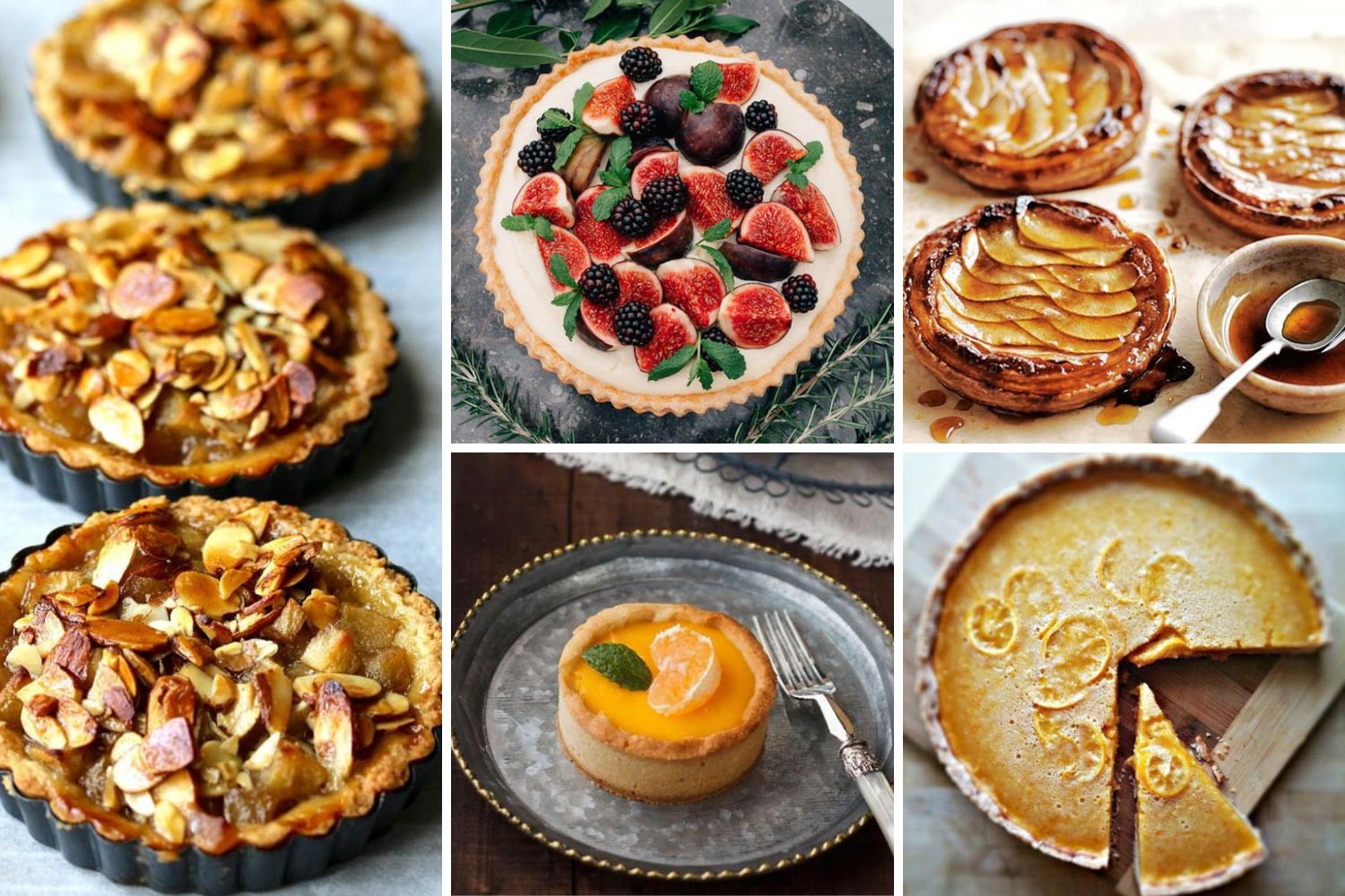 Зимний сладкий стол на свадьбу: фруктовый тарт фото 