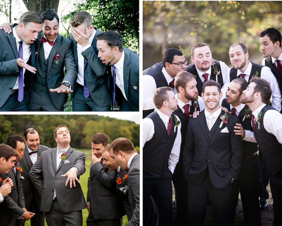 жених з друзями по-дівчачому