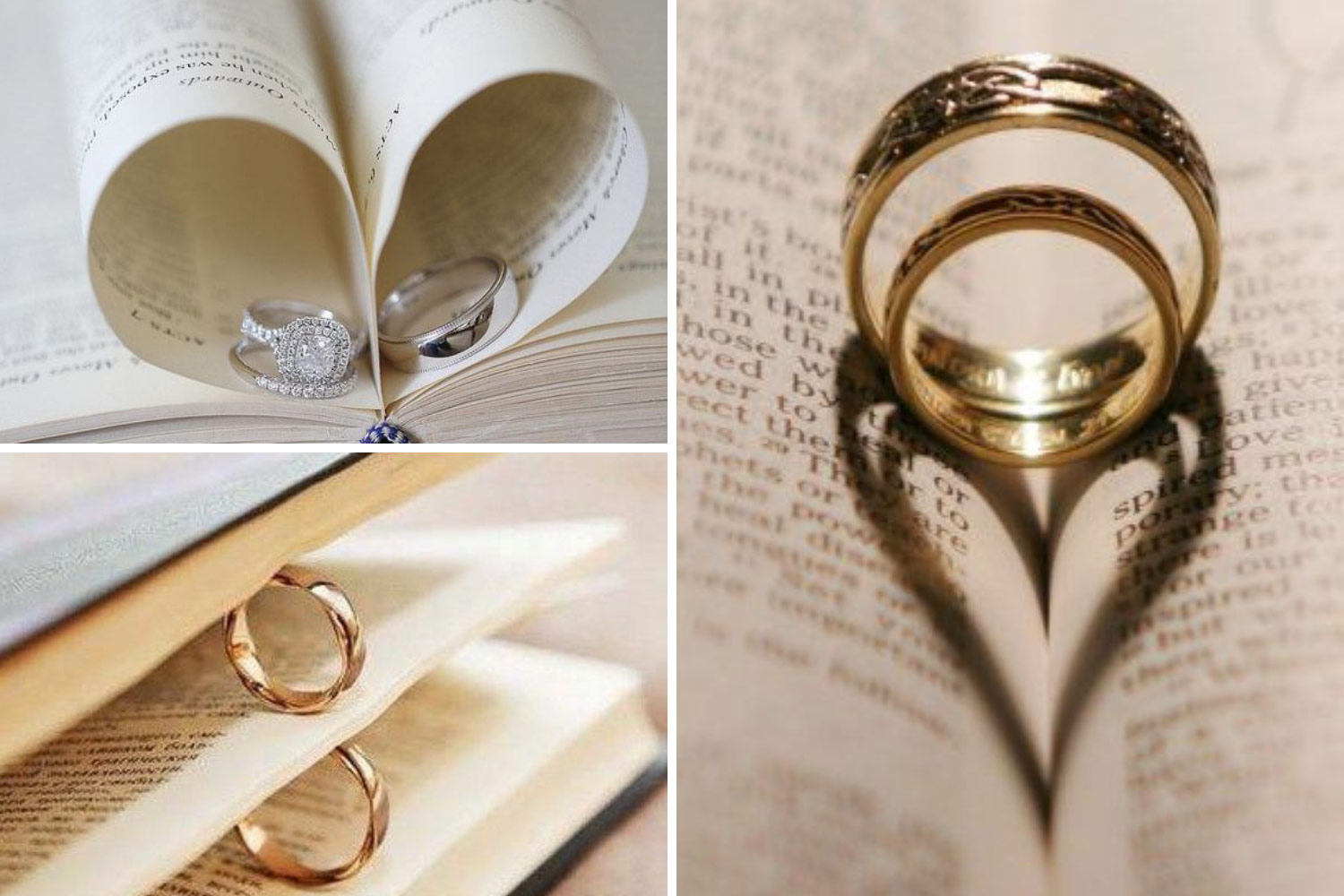 обручки в книжці