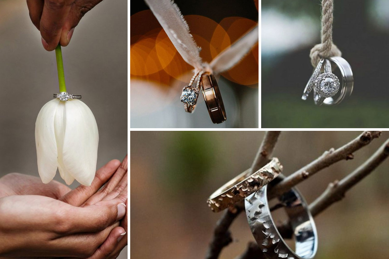 ідеї для зйомки обручок