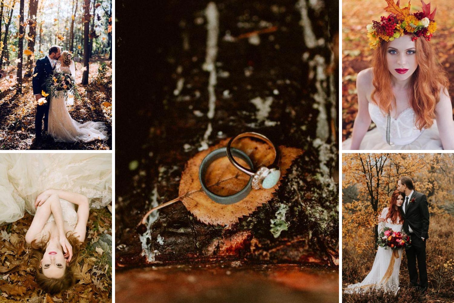 Фотосесія восени фото з листям