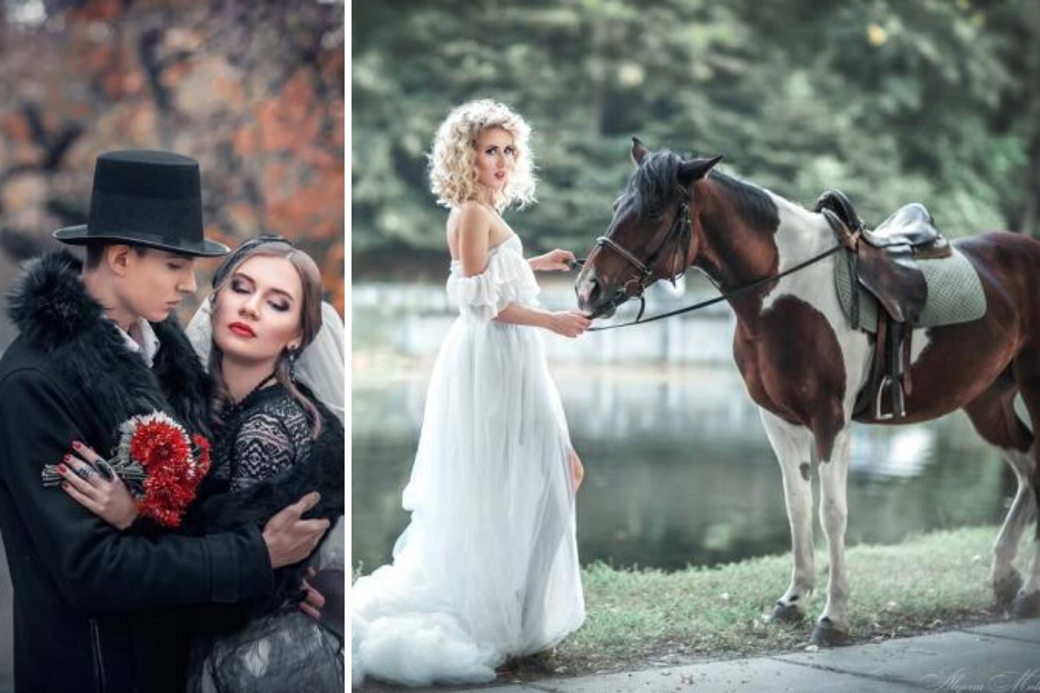 Фотосессия с лошадьми в парке “Нивки”