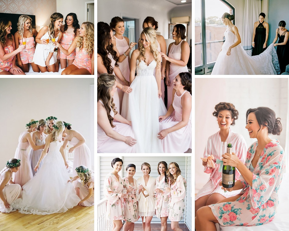 фото с подружками невесты