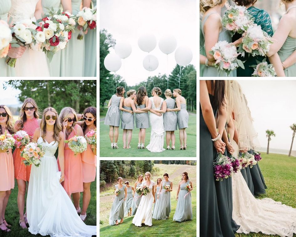 свадебная фотосессия со свидетельницами