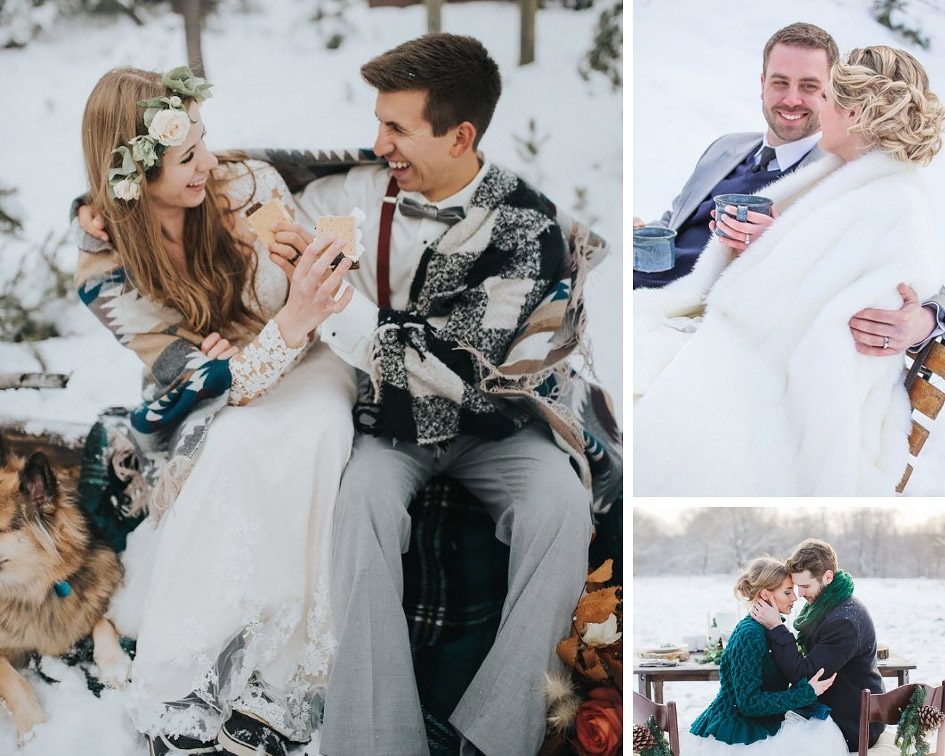 идеи зимней фотосессии