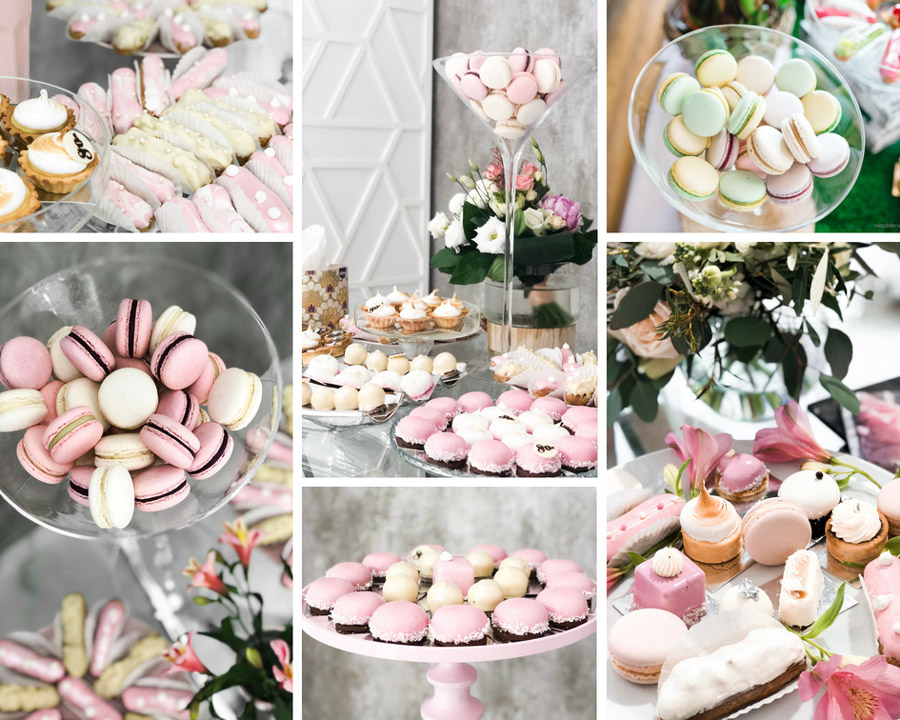 макаронс та еклери шоко фото