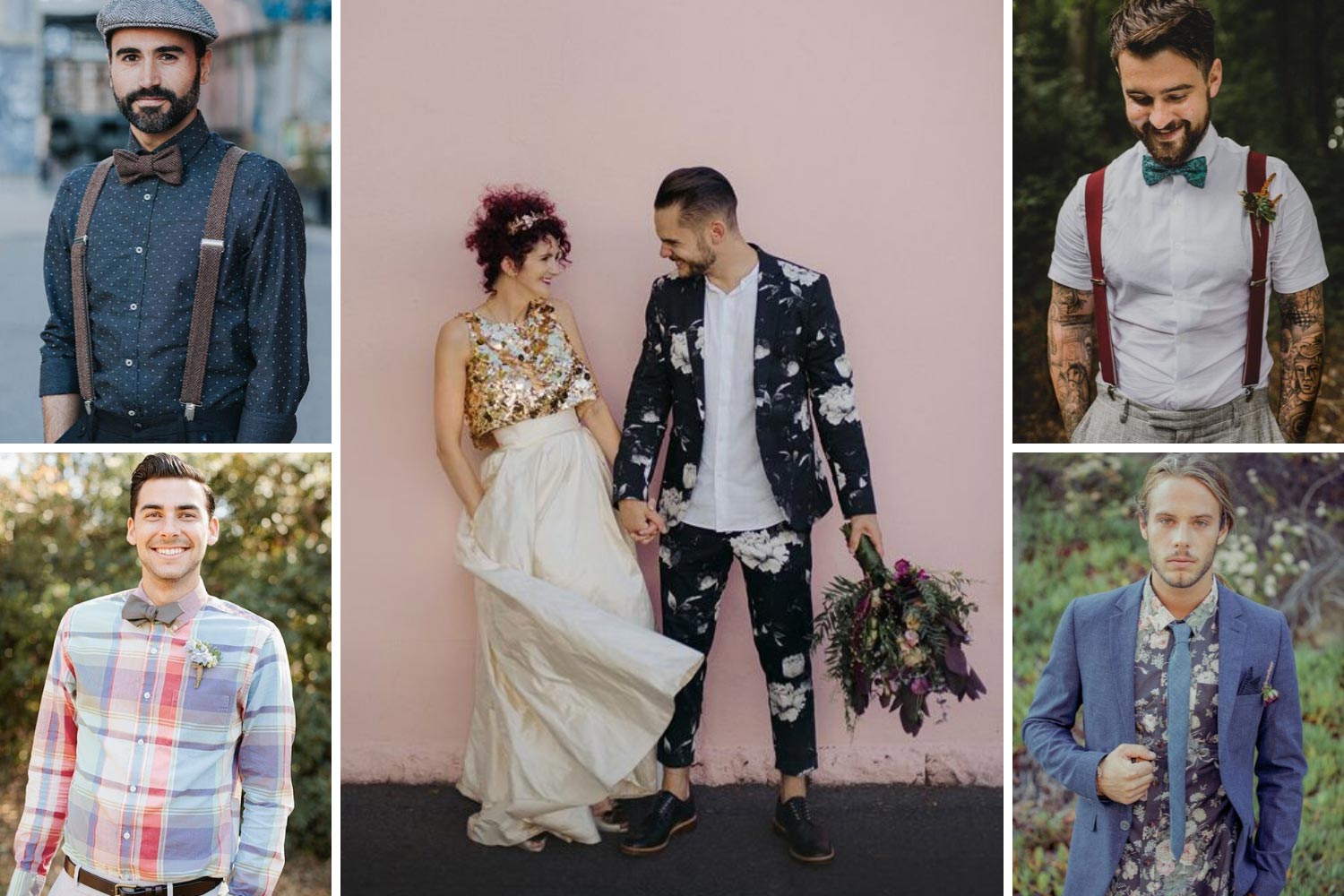 Свободный стиль жениха фото