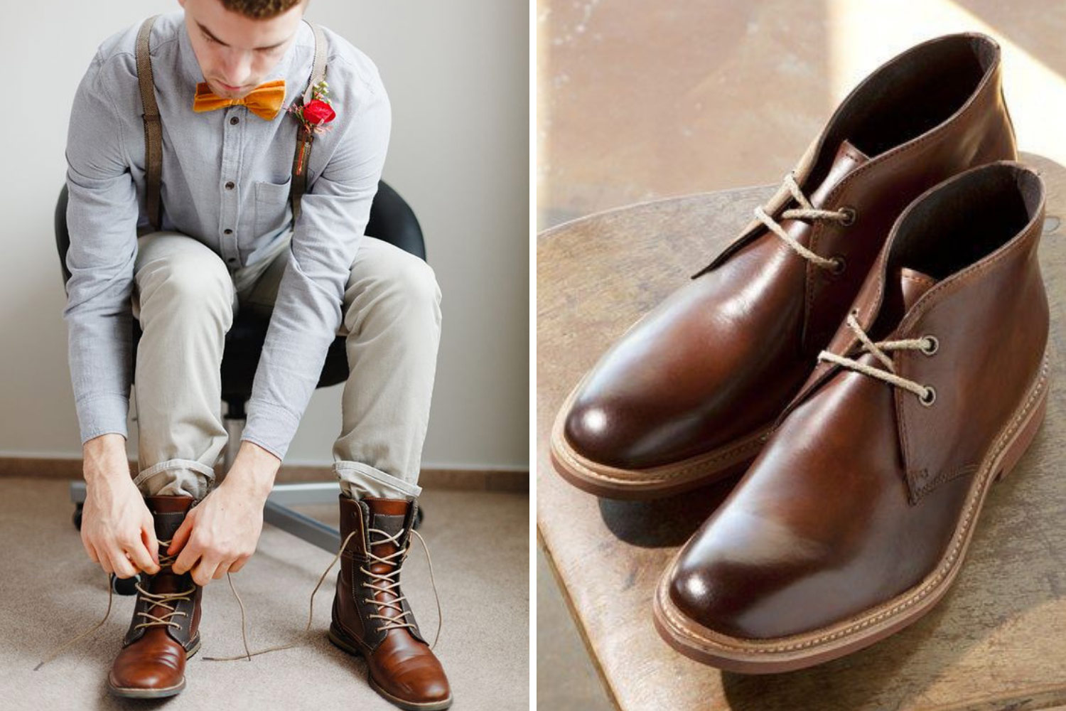 Обувь жениха осенню