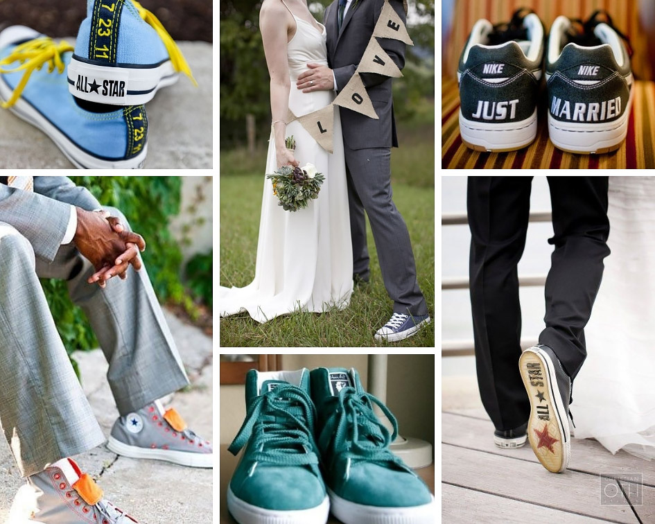 кеды кроссовки жениха на свадьбу