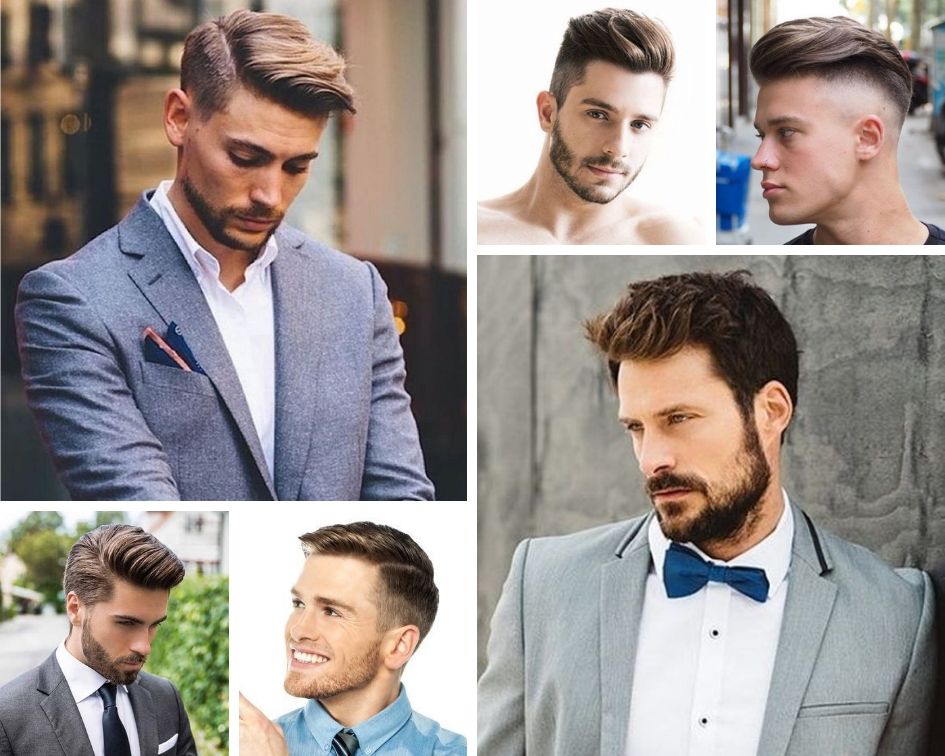 стрижка жениха короткая