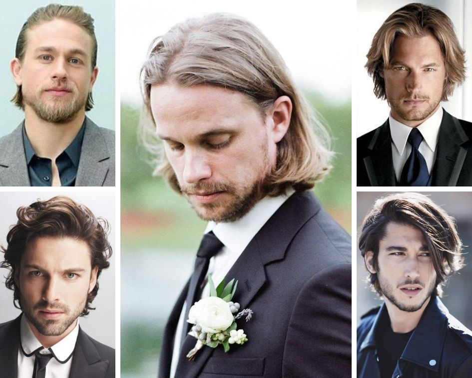 мужская прическа жениха