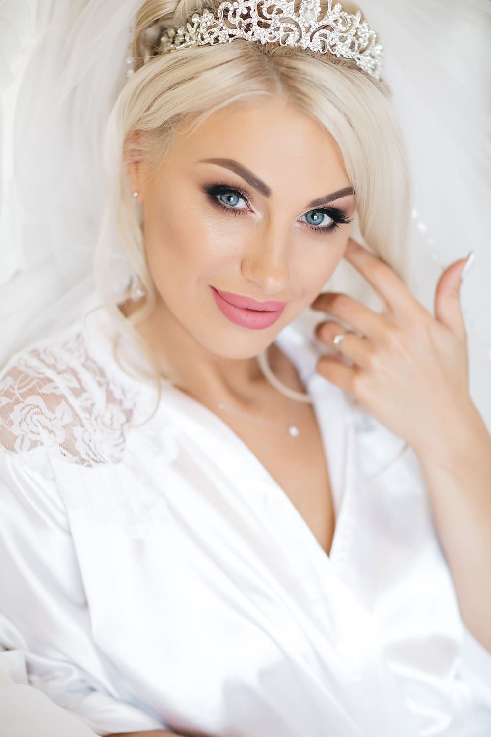 невеста блондинка фото