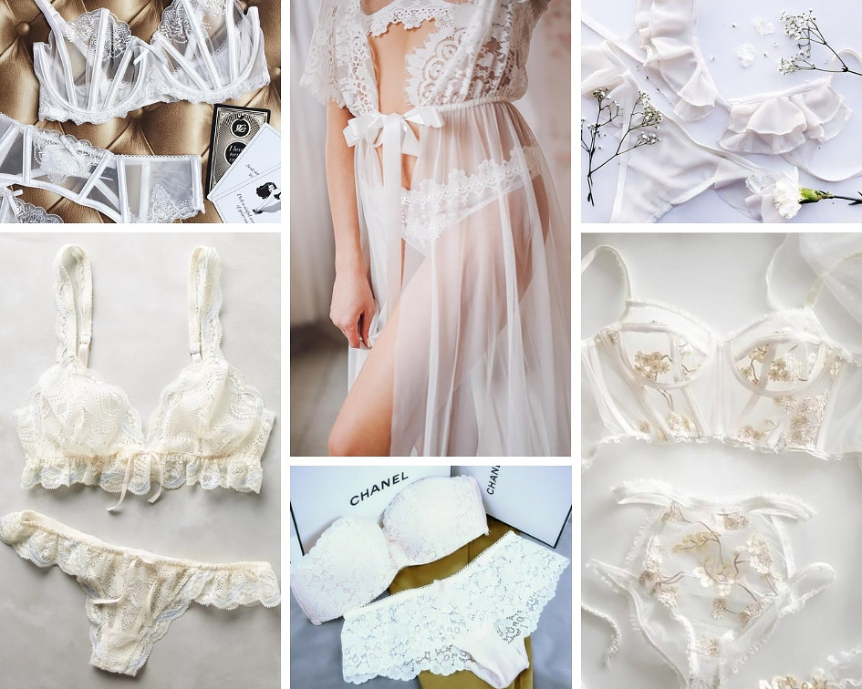 нижню білизну нареченої