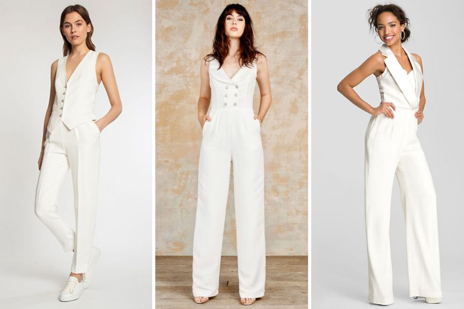 Наряд на свадьбу с жилетом