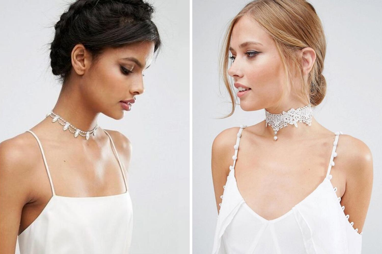 Свадебный чокер фото