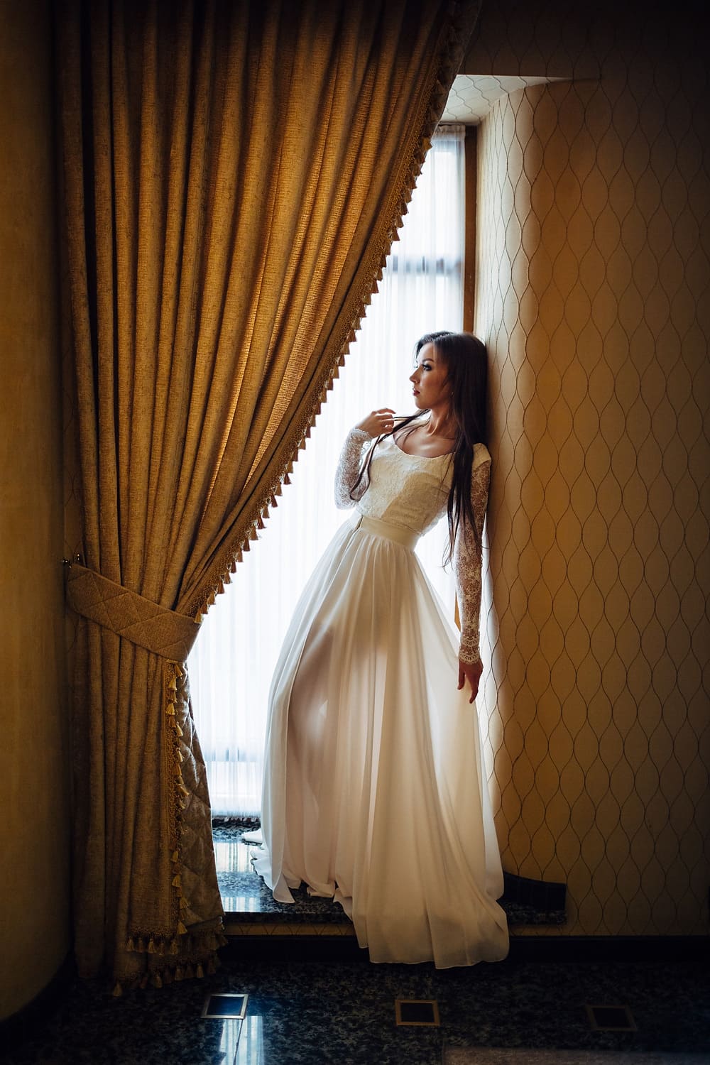 красота будуарного платья фото