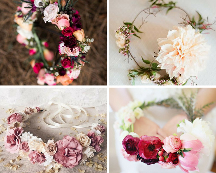 венки из цветов фото