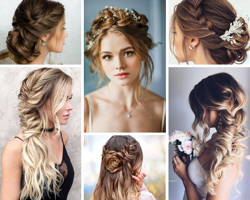 косы прическа невесты фото