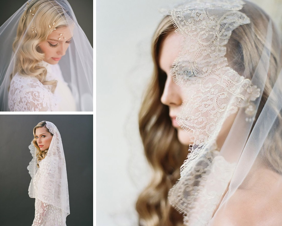 свадебная прическа с фатой