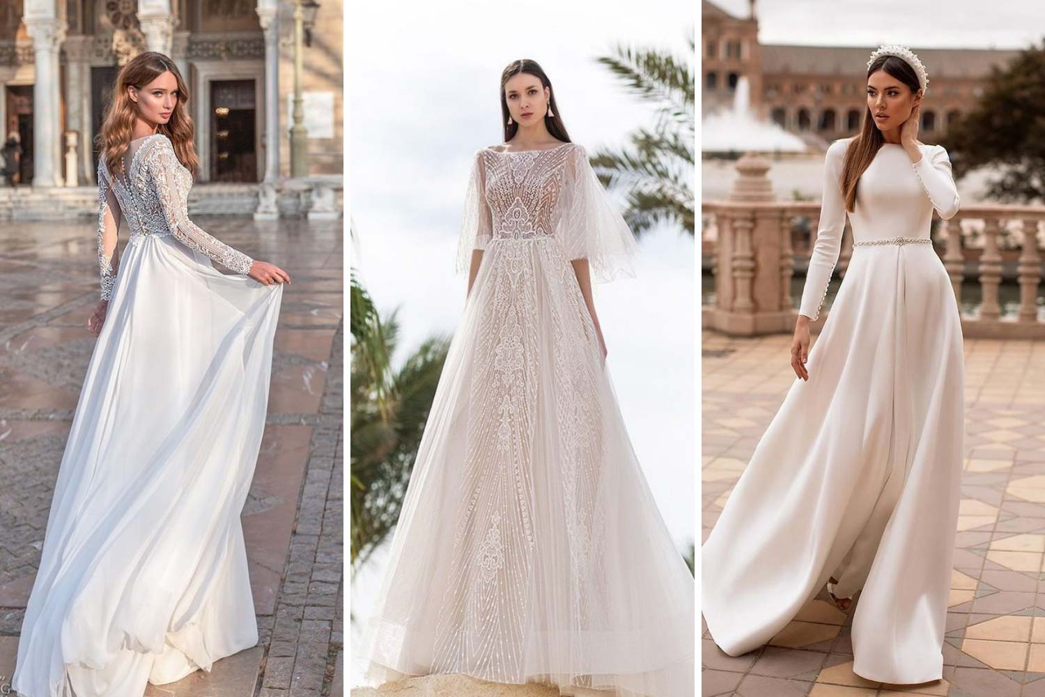 Сукня без вирізу і зачіска на весілля фото