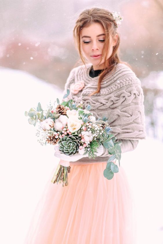 зимняя невеста фото