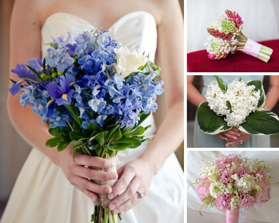 свадебный букет весной