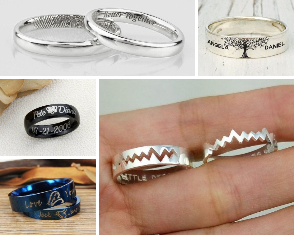 идеи для гравировки на обручальных кольцах