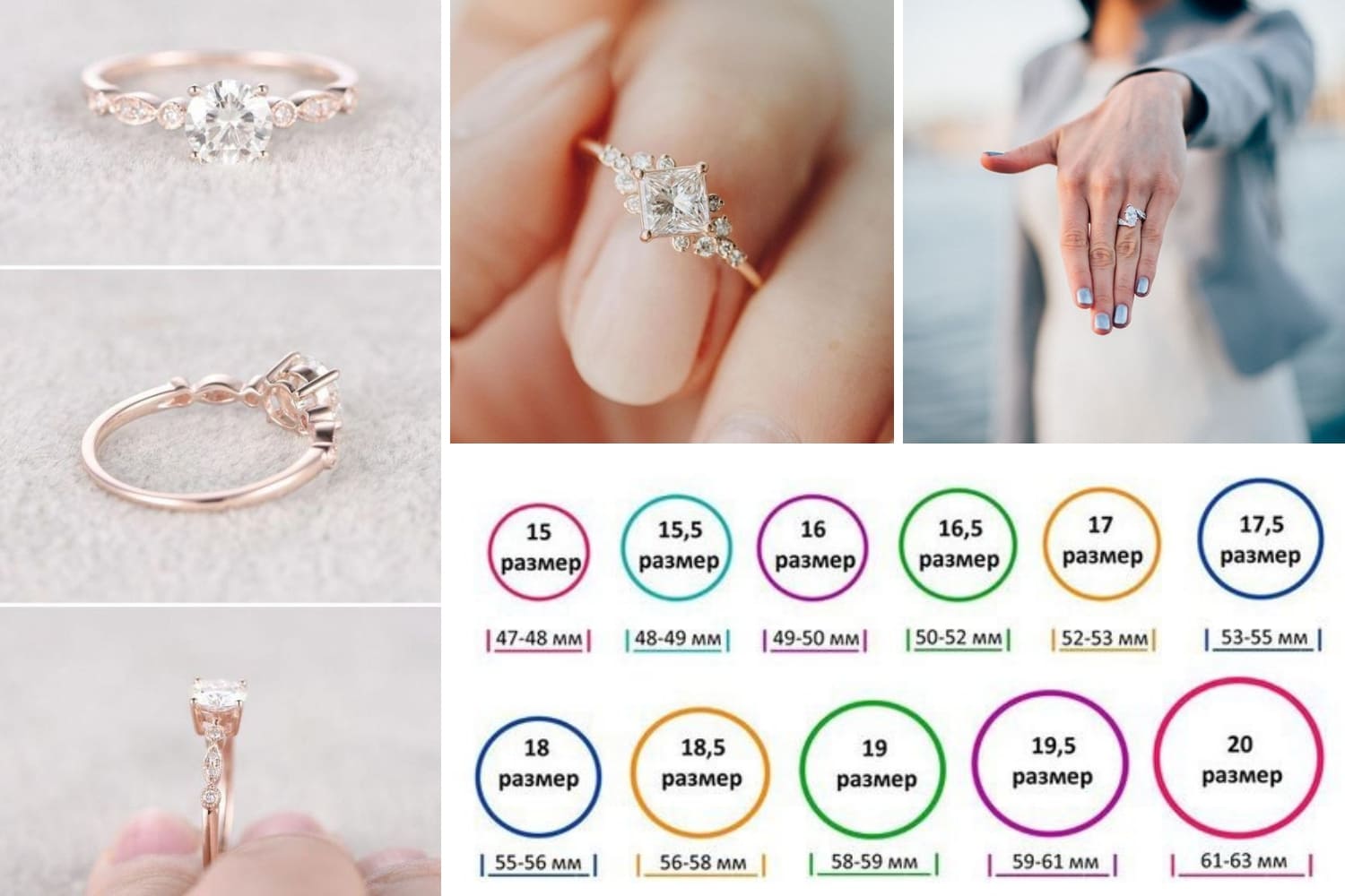 как узнать размер кольца