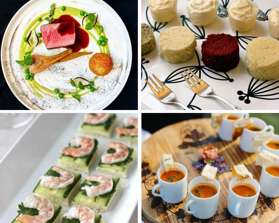 дегустационное свадебное меню