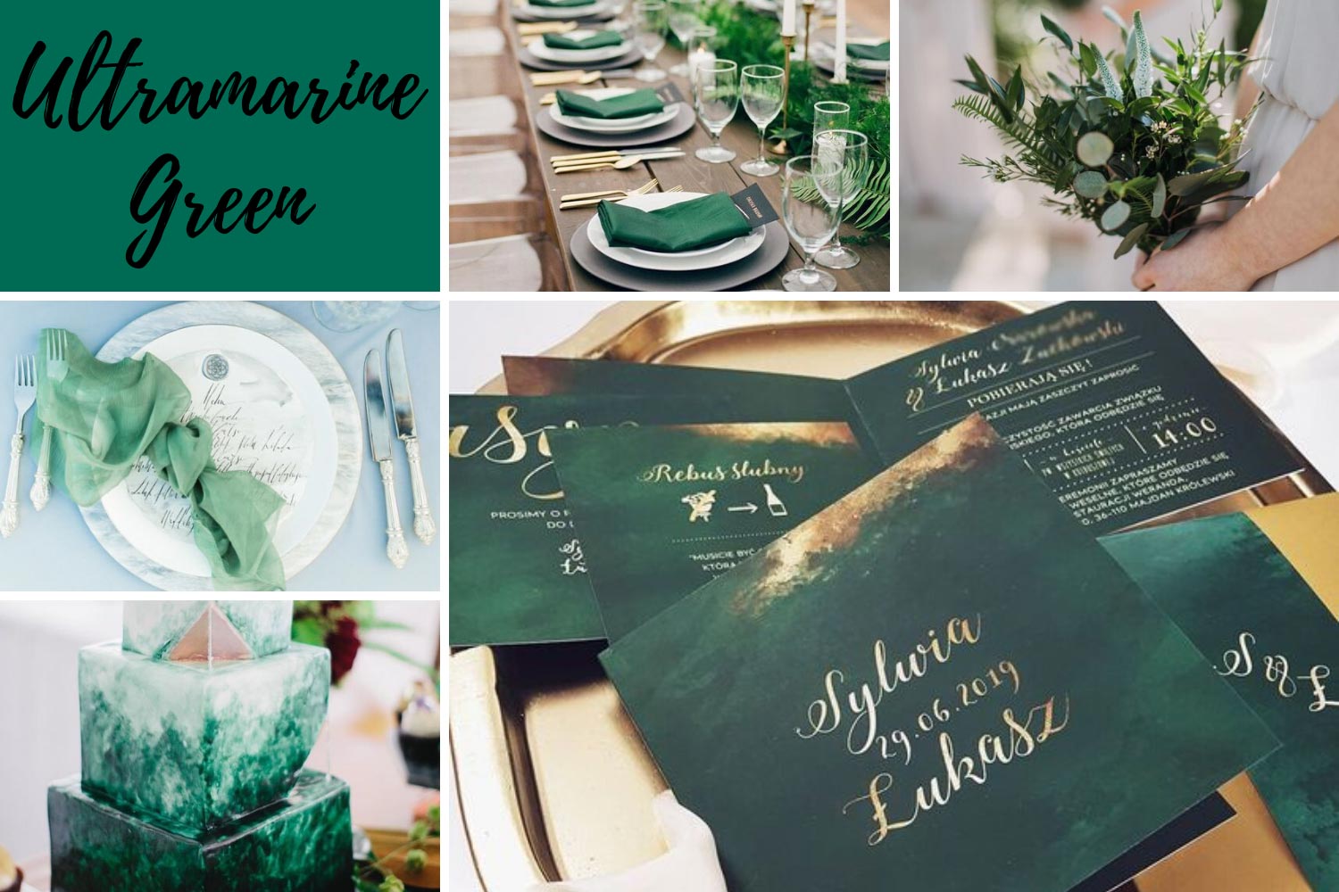 Зелене весілля Ultramarine Green: оформлення фото