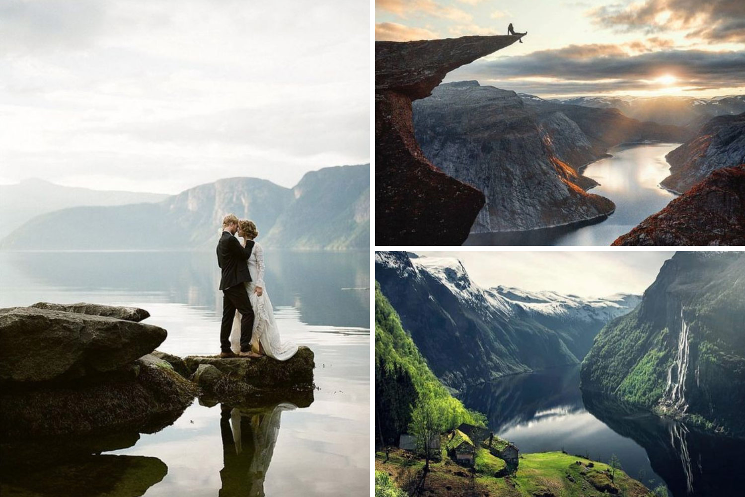 Незвичайний медовий місяць у норвезьких фіордах