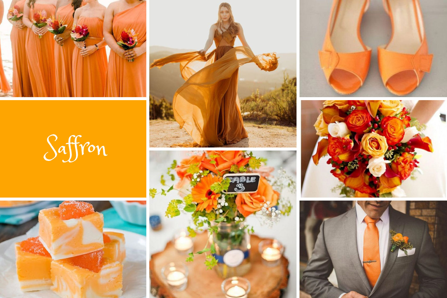 цвет 2020 Шафран - теплый и насыщенный оттенок желто-оранжевого