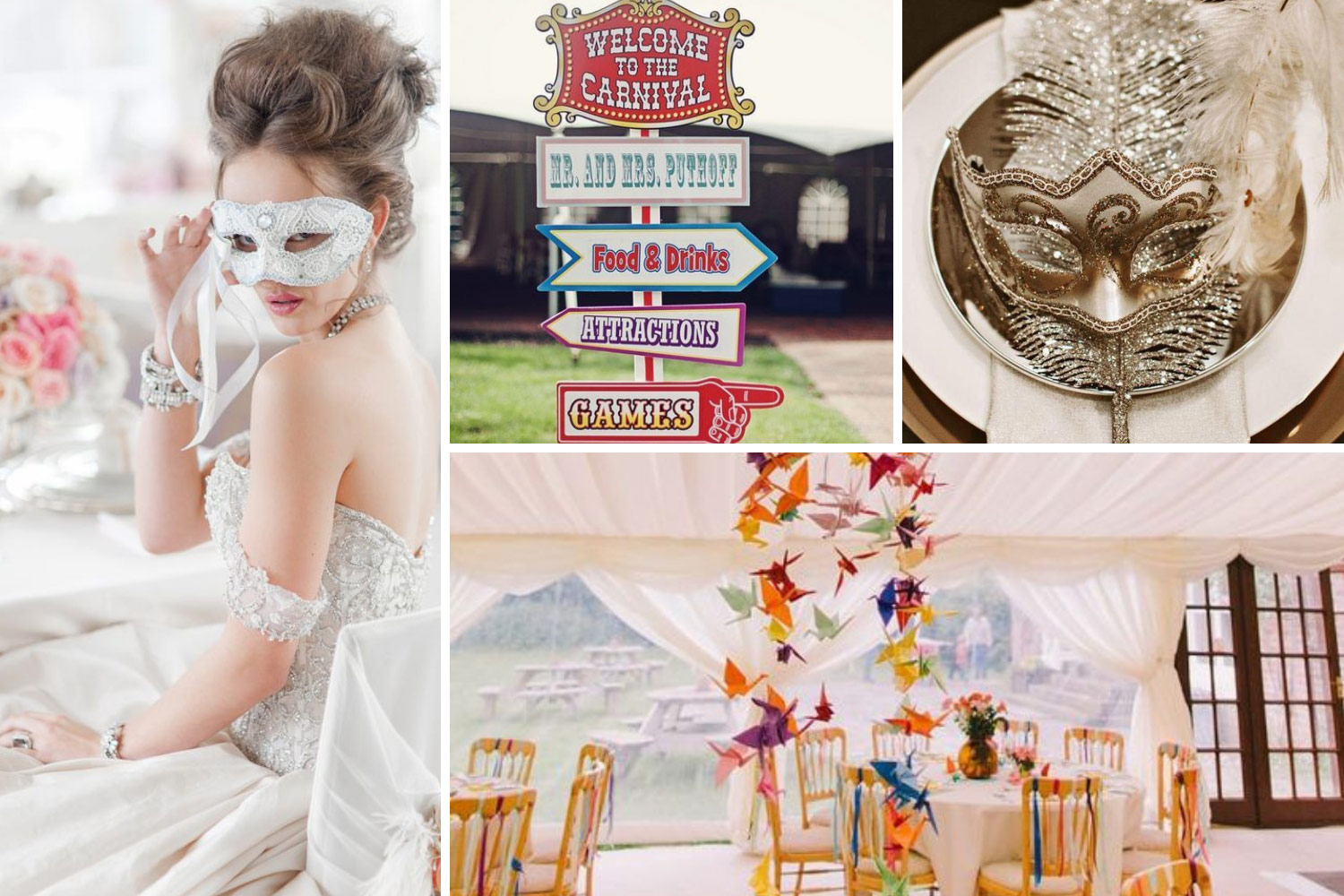 Весільна вечірка - карнавал