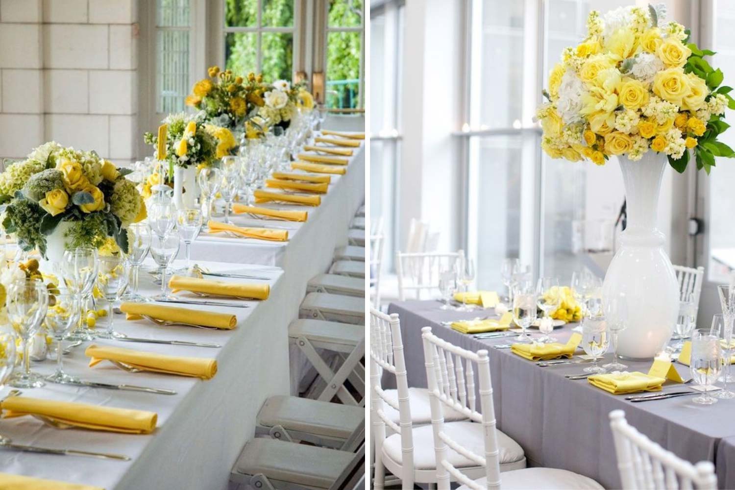 Сервірування столів в головних кольорах 2021 года фото