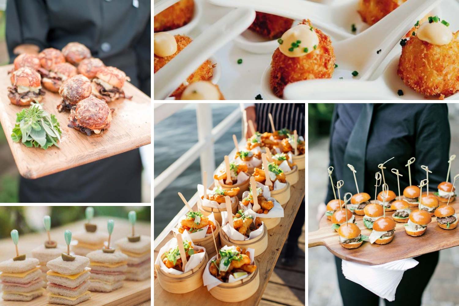 Порційні страви на весілля фото