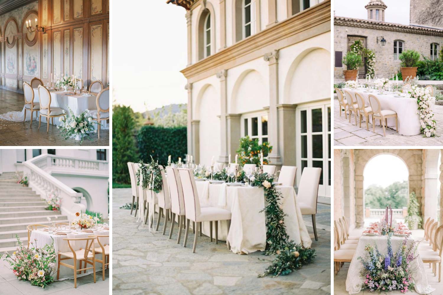 Камерне весілля біля замку, вілли фото